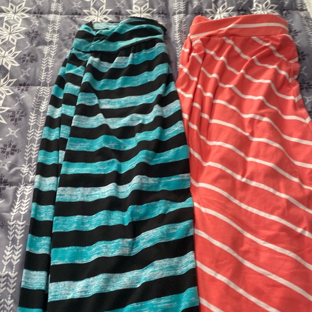 set of 2 maxi skirts